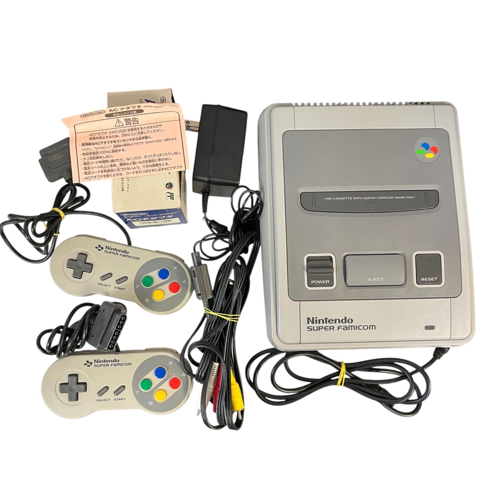 管33102】動作未確認 通電OK☆任天堂 スーパーファミコン 本体