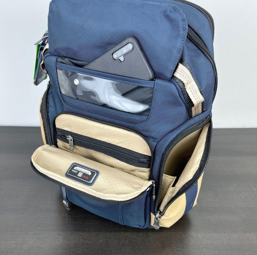 新品 TUMI ALPHA BRAVO「ノマディック」バックパック232718ネイビー ...