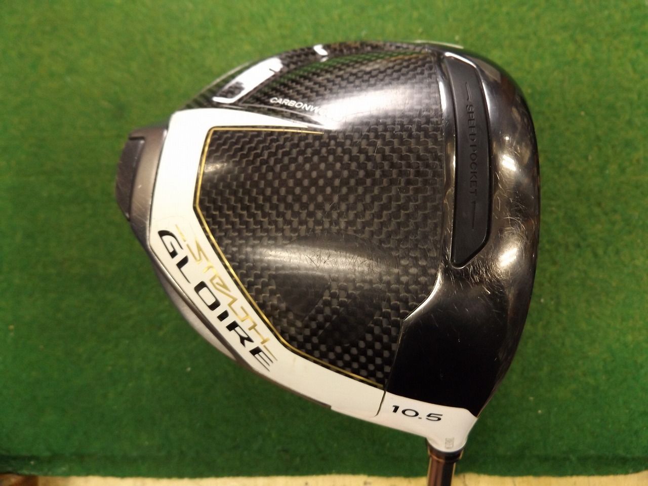 1828 STEALTH GLOIRE 10.5 純正カーボン R カバー有 テーラーメイド ステルスグローレ ドライバー ゴルフクラブ.946162