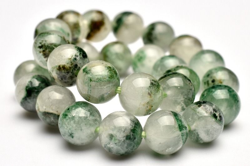 1点物】マダガスカル産 エメラルドグリーンファントムクォーツ 7mm