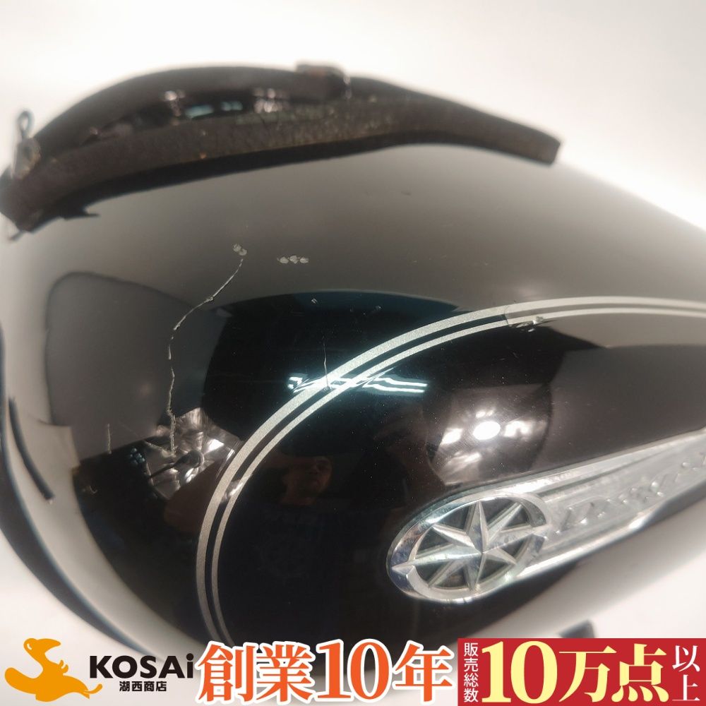 ヤマハ ドラッグスター250 VG02J 純正 ガソリン タンク 傷あり 内部 錆少 BRIGHTFACE_UK