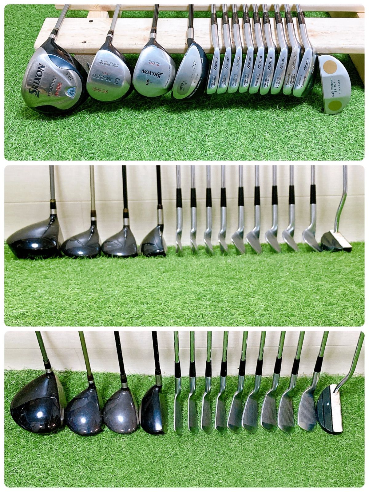 H9 スリクソン 初心者オススメ ゴルフ クラブセット メンズ 14本