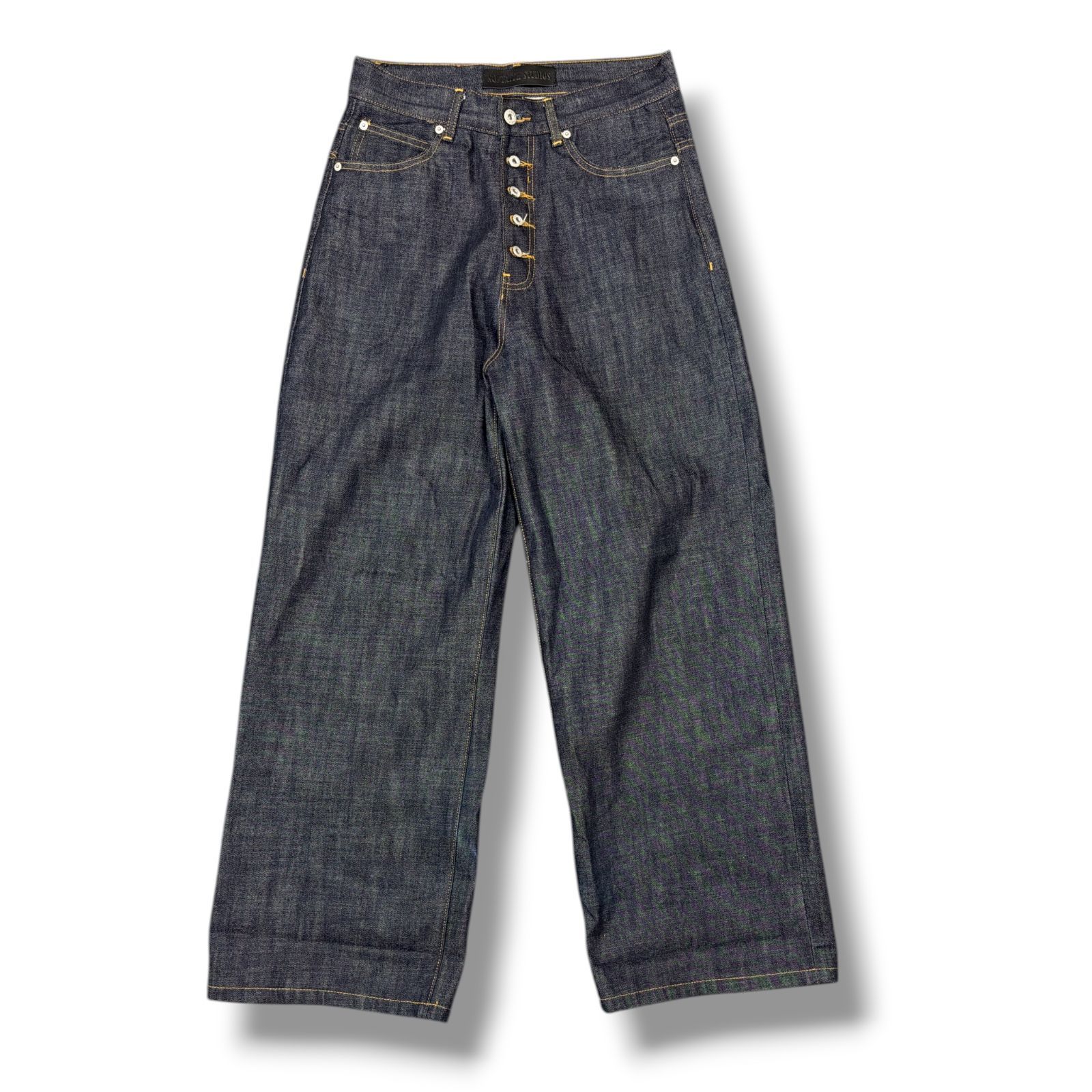 参考上代35200円 NO/FAITH STUDIOS RAW DENIM JAPANESE LOOSE FIT 