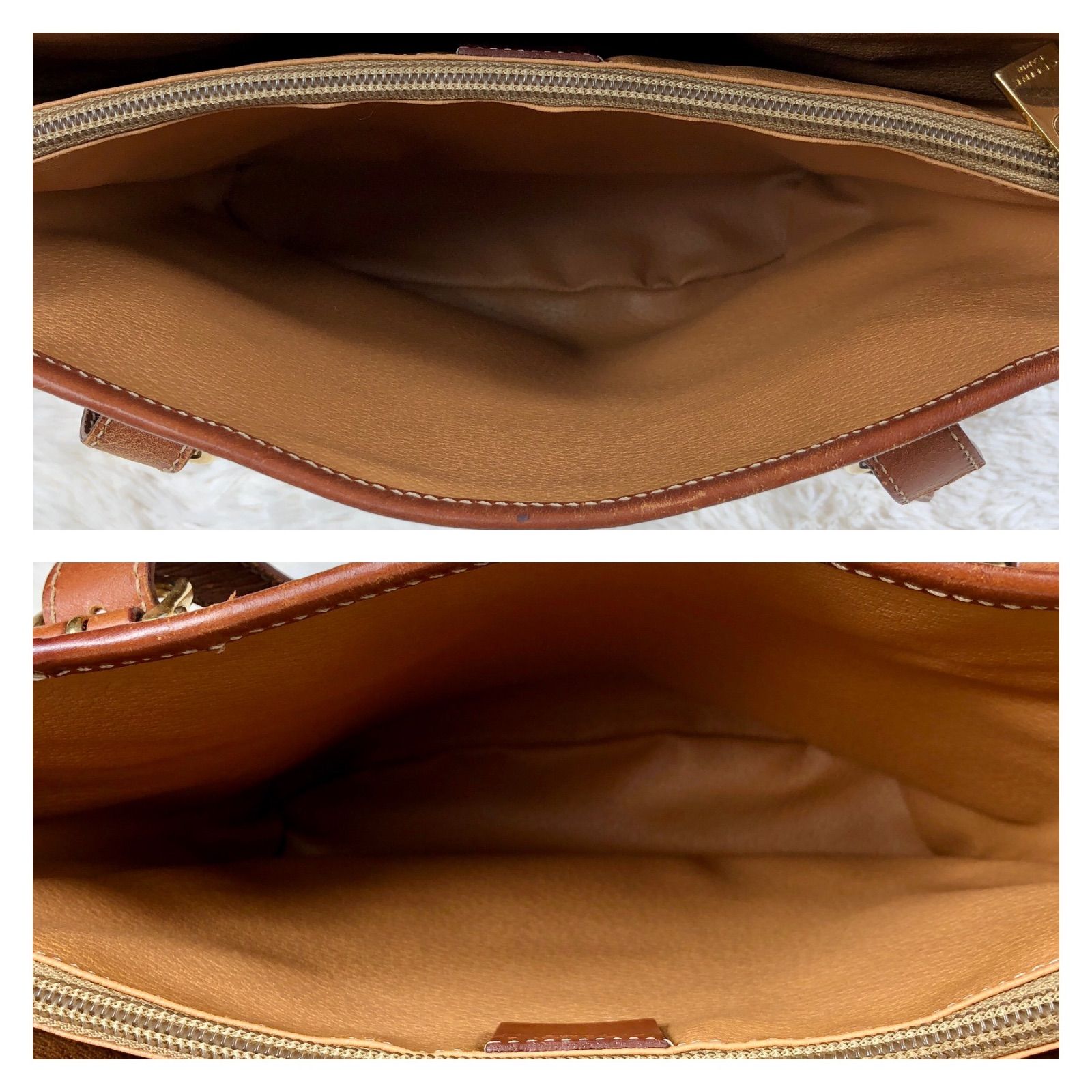 CELINE セリーヌ トートバッグ マカダム柄 トリオンフ バケツ型