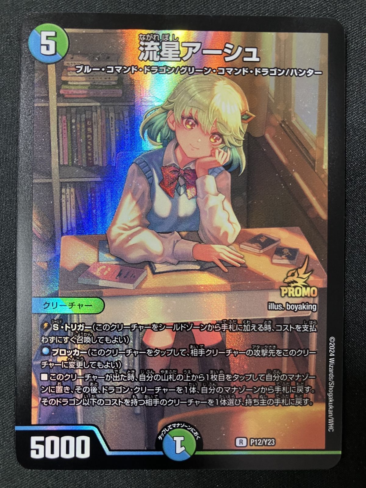 流星アーシュ デュエルマスターズ デュエマ 流星アーシュ レア PR-Y23-P12