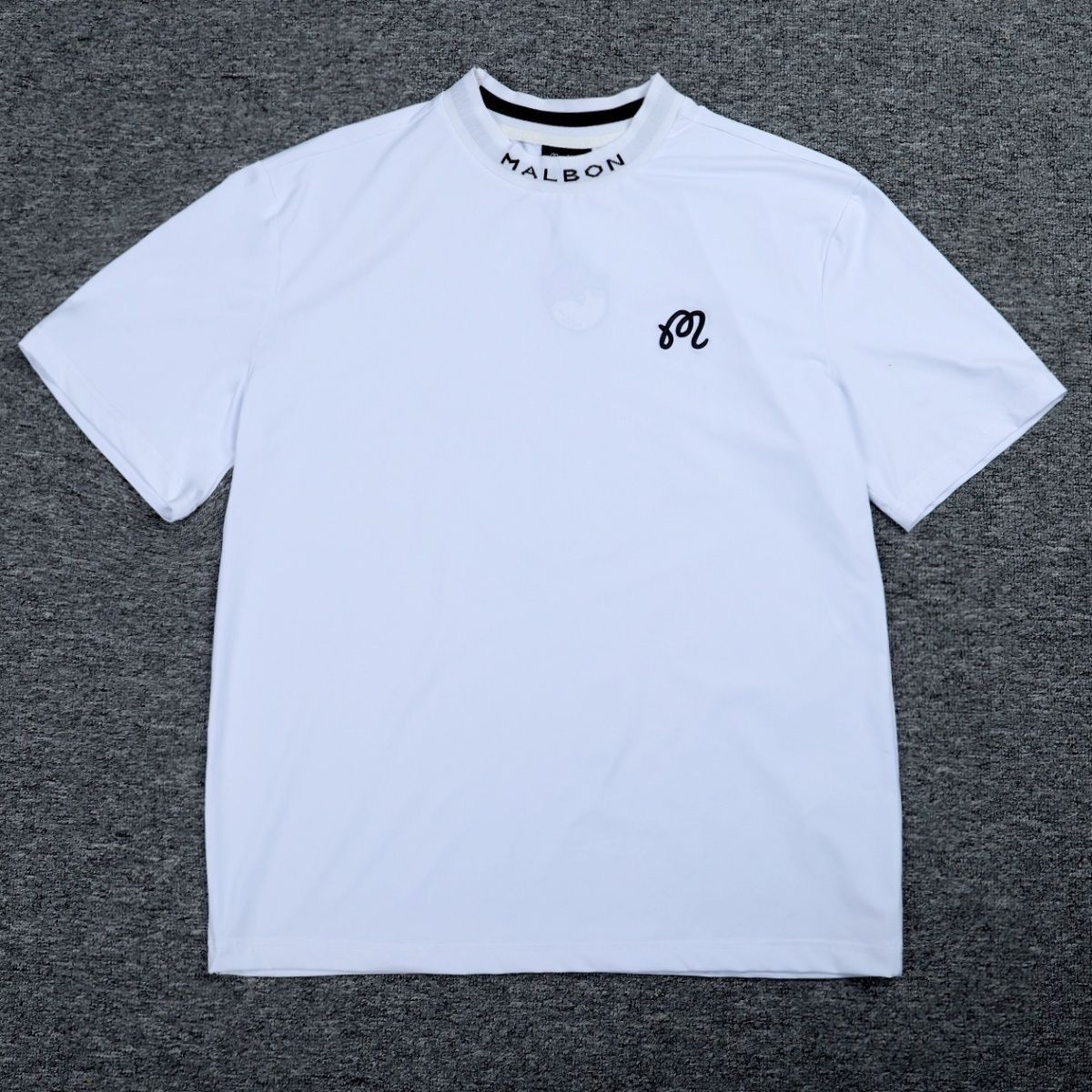 マルボンゴルフ MALBON GOLF シャツ モックネック 半袖 - メルカリ