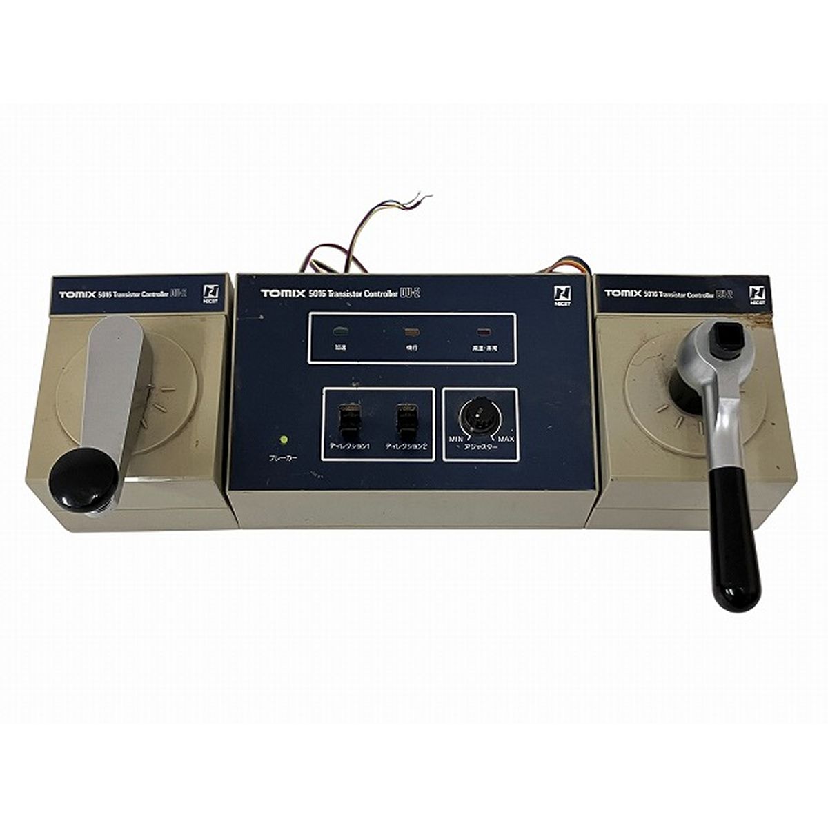 TOMIX 5016 トランジスターコントローラー DU-2 5040 アダプターユニット 2点セット 鉄道模型 ジャンク O10337167