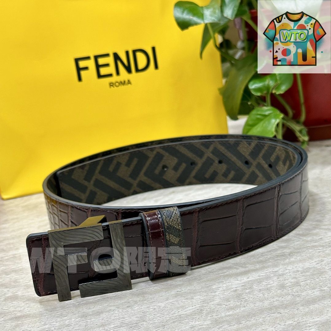 FENDIカジュアルベルト FENDI フェンディ カジュアル ベルト01-3 - メルカリ