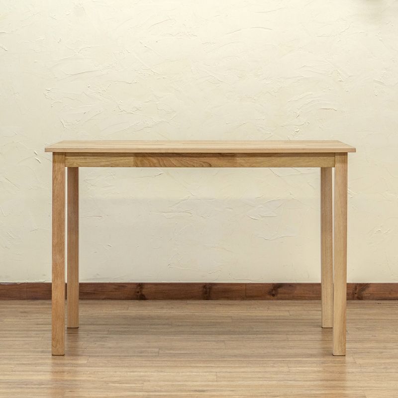 ALMO ダイニングテーブル 110×70 天然木フレーム - メルカリ