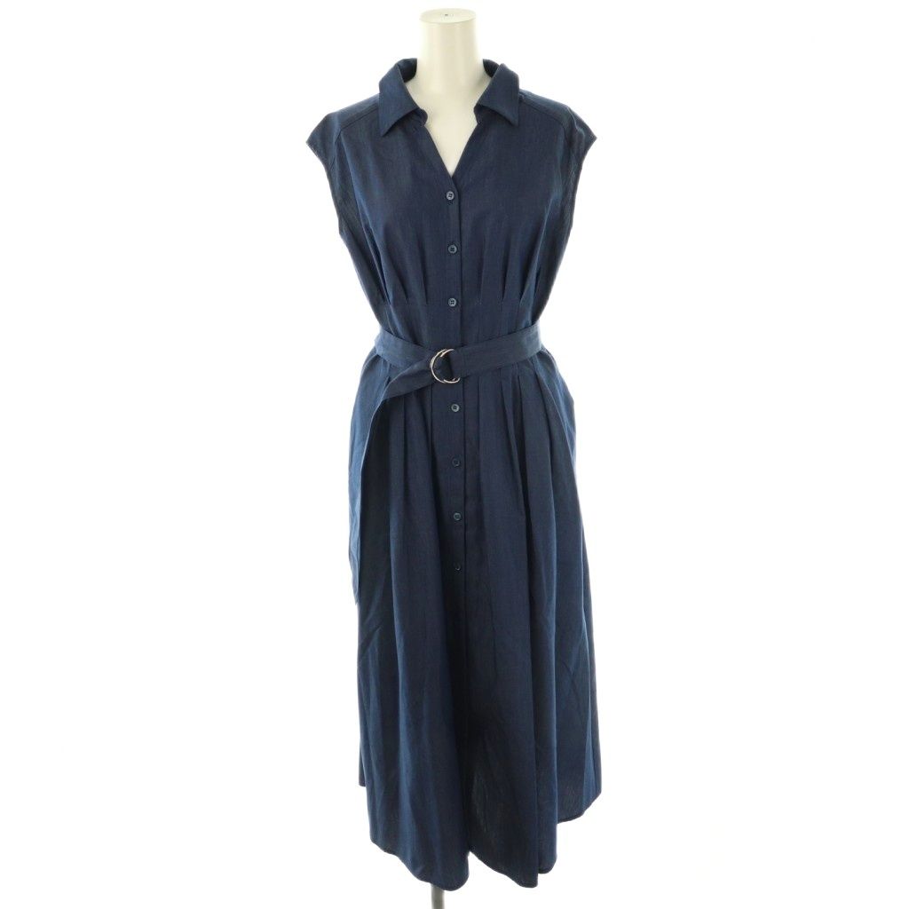 アナイ　ワンピース　ツイルデニムタックフレアワンピース　36 ツイルデニムタックフレアワンピース | ANAYI/アナイ | 三越