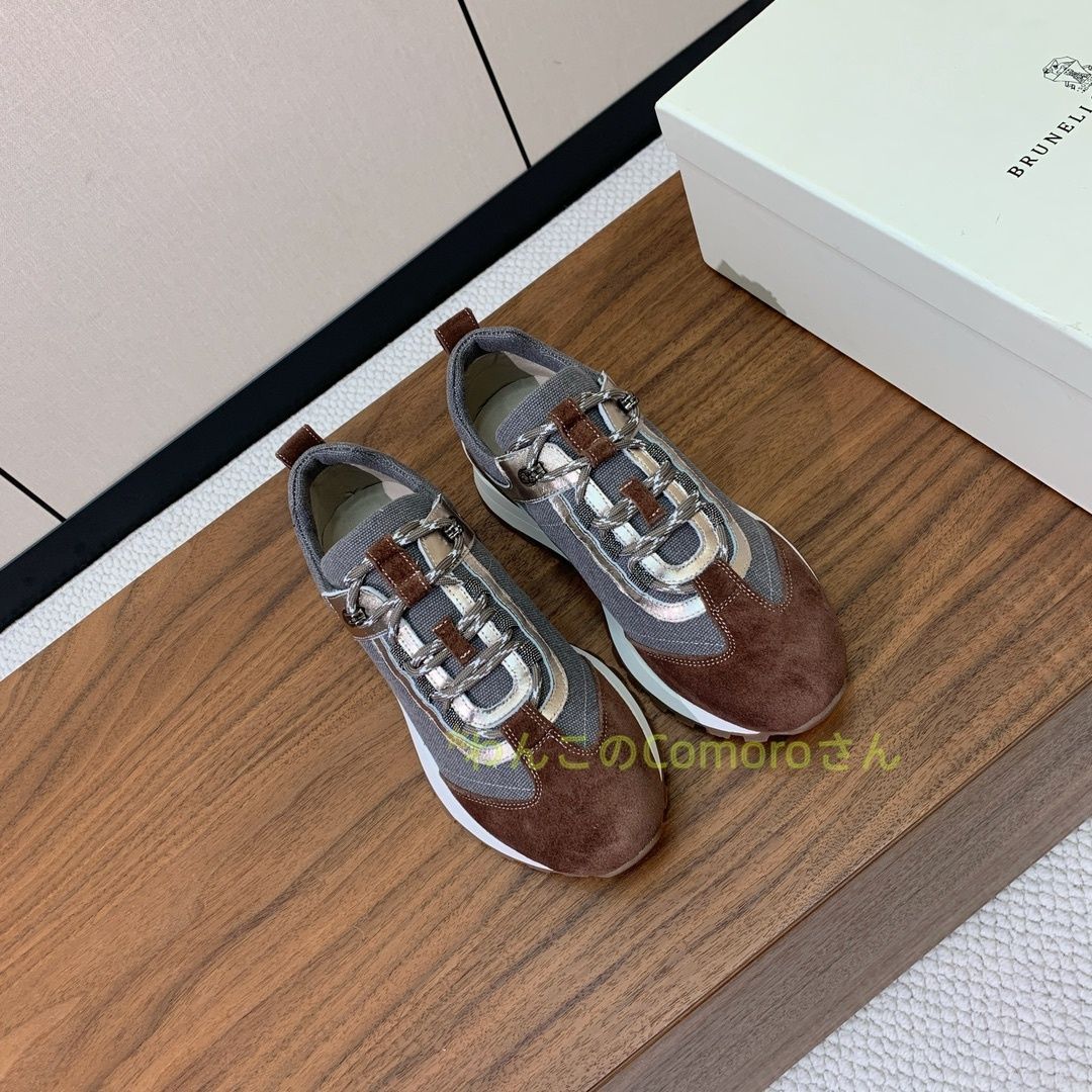 【美品】ブルネロクチネリ シューズモニーレ　38 美品】ブルネロクチネリ シューズモニーレ 38 メンズ シューズ