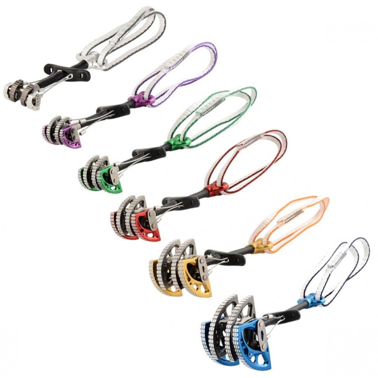 クライミング用品 信頼ブランド DMM Dragon Cam Set 0 1 2 3 4 5 Climbing Protectionドラゴンカム 6個セット クライミング用 外岩用プロテクション