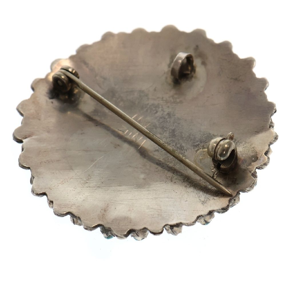 ズニ族 starling刻印 インディアンジュエリー ターコイズ