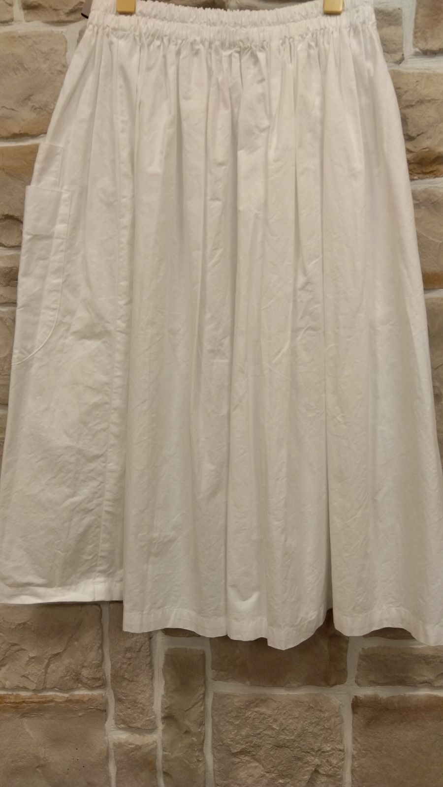 homspun コーミングマット ダブルポケットギャザースカート