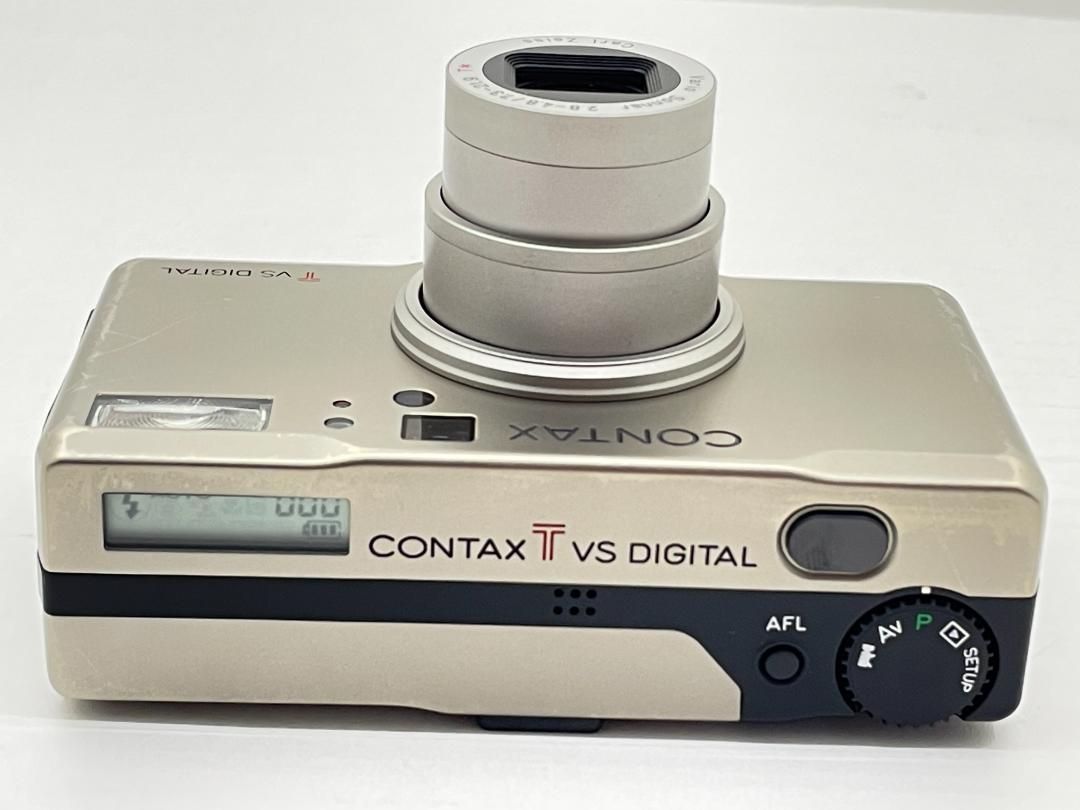 極美品/希少】CONTAX TVS デジタル シルバー[動作確認済み・付属品完備