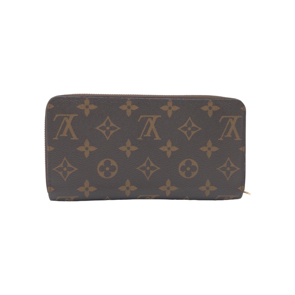 LOUIS VUITTON ルイヴィトン モノグラム イヴァシオン ジッピーウォレット ブラウン ゴールド金具 PVC M61360 長財布  レディース 405307【中古】 - メルカリ