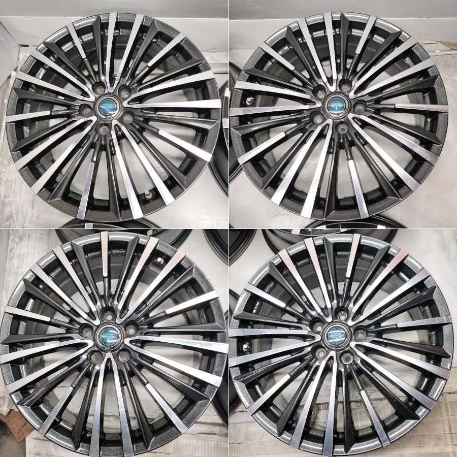 ◆配送先指定あり◆ 空気圧センサー付き ホイール 4本 19x7.5J DORFEN ドルフレン 5H -114.3 エルグランド プリウスα エスティマ ～本州 四国は ～