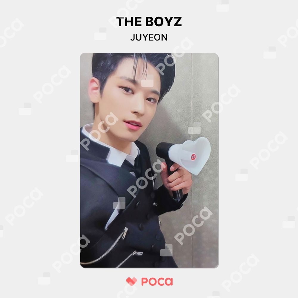 THE BOYZ ジュヨン トレカ ペンライト ポーチ 公式 トレカ