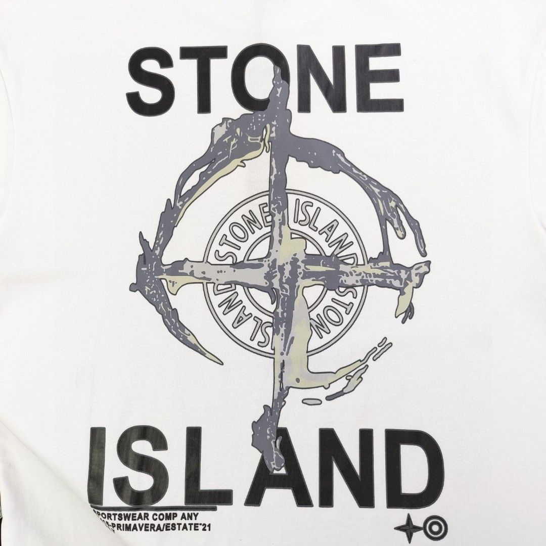 STONE ISLAND ストーンアイランド バックロゴ コンパス刺繍 T