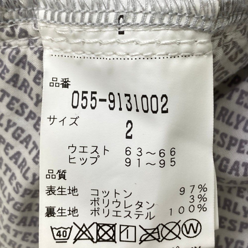 サイズ:2 PEARLY GATES パーリーゲイツ 裏起毛 ストレッチ サイズ:2 PEARLY GATES パーリーゲイツ 裏起毛 ストレッチ