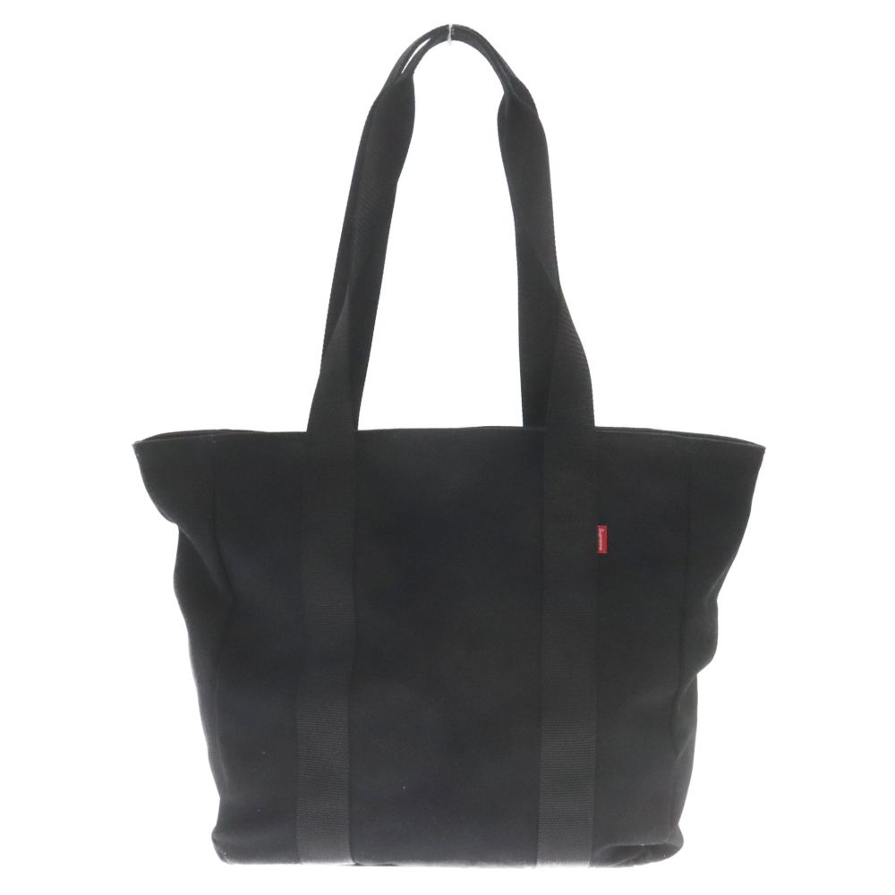 SUPREME (シュプリーム) Canvas Tote ボックスロゴ キャンバストートバッグ ブラック - メルカリ