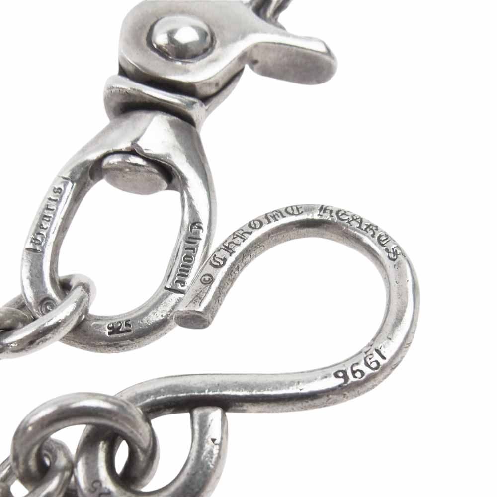 クロムハーツ　クロスボール　ウォレット　証明書なし CHROME HEARTS クロムハーツ（原本無） ウォレットチェーン ブラック