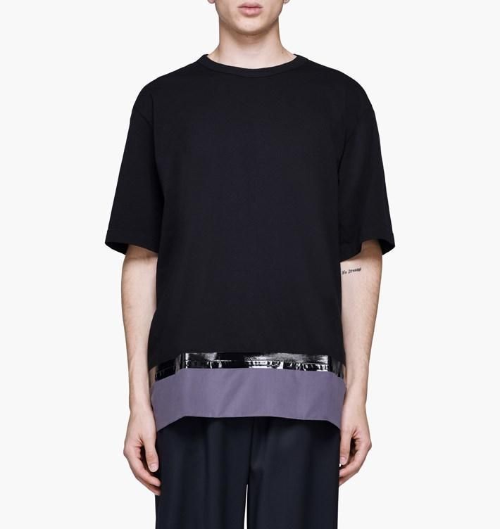 サイズ48 (M-L相当)■新品 本物■マルニ MARNI 異素材切替Tシャツ TEE メンズ