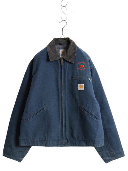 お得なクーポン配布中!】 90s USA製 カーハート デトロイト ジャケット メンズ XL 90年代 オールド CARHARTT ダック ワーク  ブランケット ライナー付き ブルゾン 紺 - メルカリ