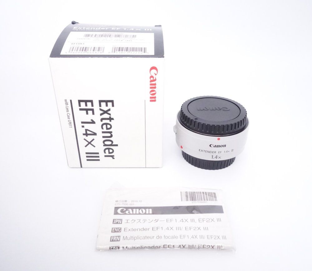 上品 キヤノン Canon エクステンダー EF1.4X III フルサイズ対応 D05050A