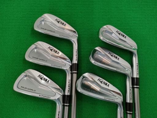 ホンマ HONMA TW727V ツアーワールド VIZARD IB85 SR 5-10 アイアンセット 6本 狭山□中古[9968] ツアーワールドTW727V VIZARD IB85 6本セット S