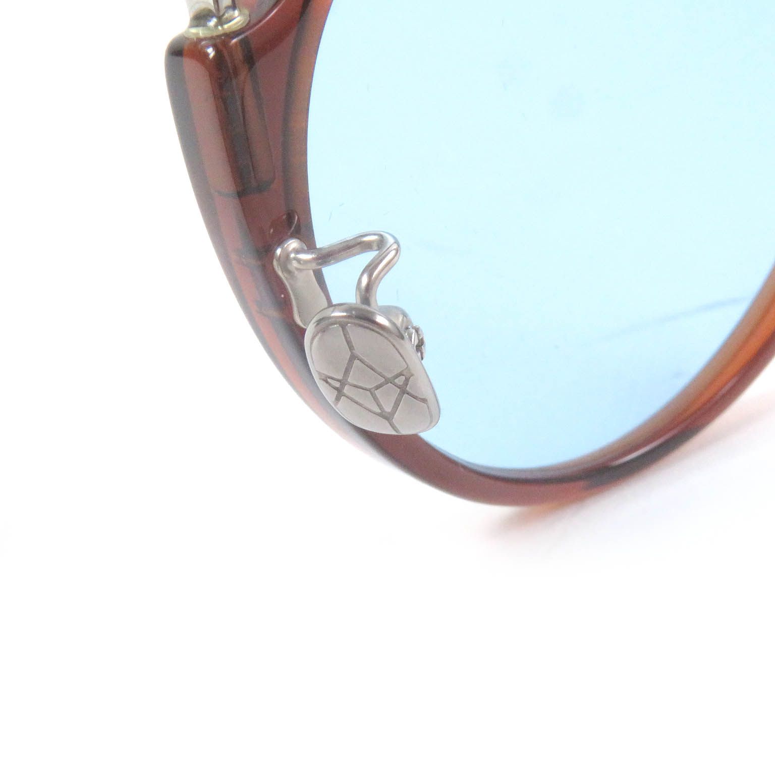 極美品□ayame アヤメ TPC ボストンフレーム デモレンズ アイウェア  