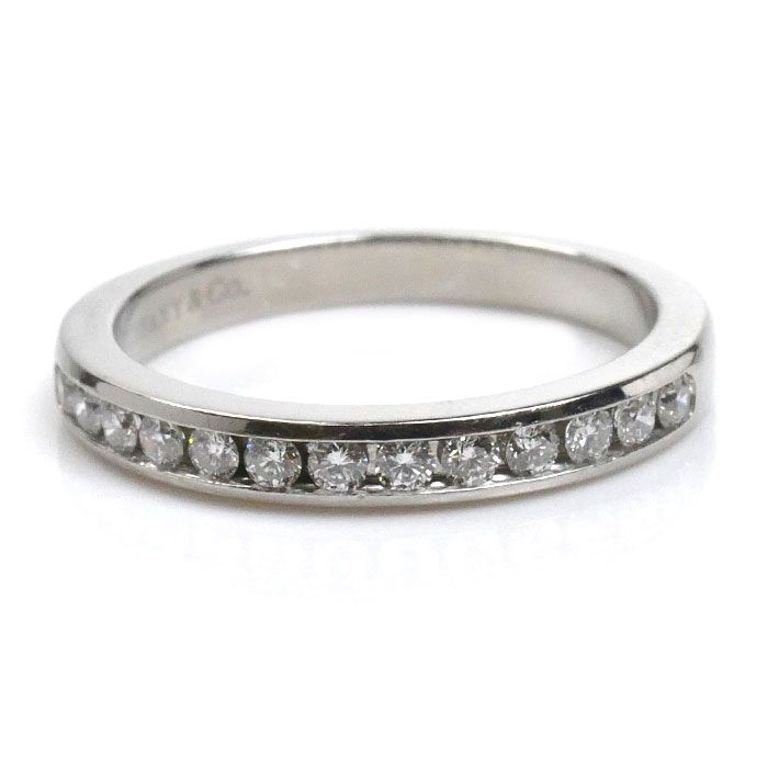 TIFFANY&Co. ティファニー Pt950プラチナ ハーフサークル リング・指輪  