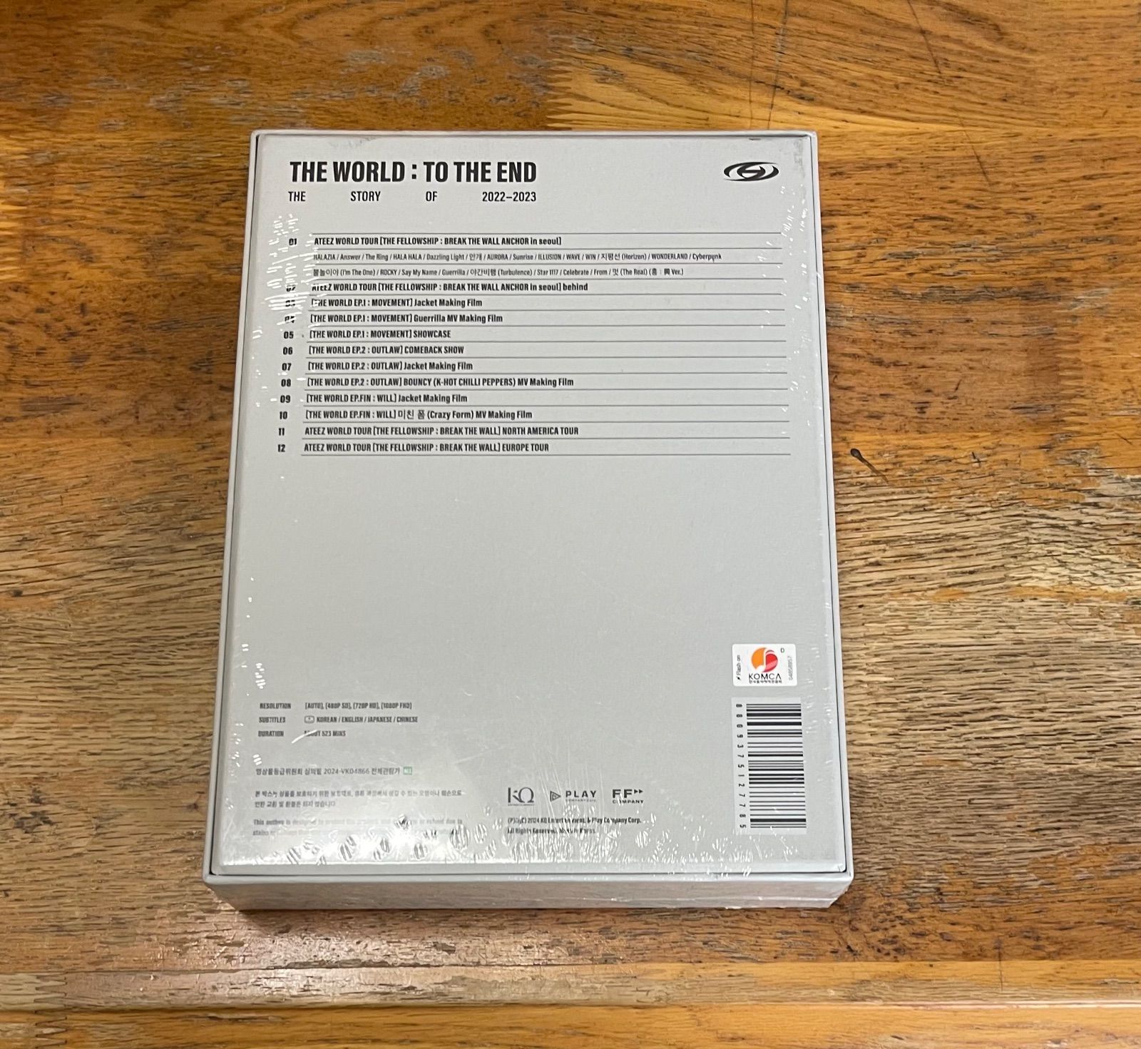 ATEEZ/THE 注文 WORLD: TO THE END DVD Amazon.com: Ateez - The World