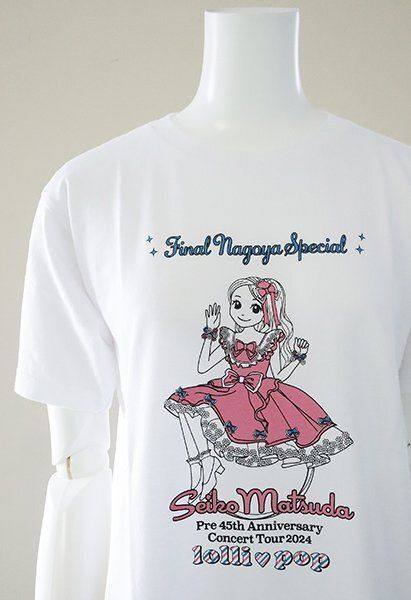 未使用☆ 松田聖子 名古屋限定 Tシャツ (白 Mサイズ) & トート