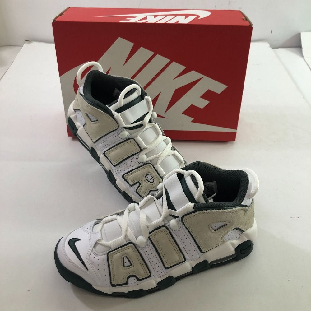 04w1676∞※【中古】 NIKE AIR MORE UPTEMPO 96 ナイキ エア モア アップテンポ 96 モアテン FN6249-100  ホワイト/シー グラス/ヴィンテージ グリーン 27.5cm スニーカー 【八王子店】 - メルカリ