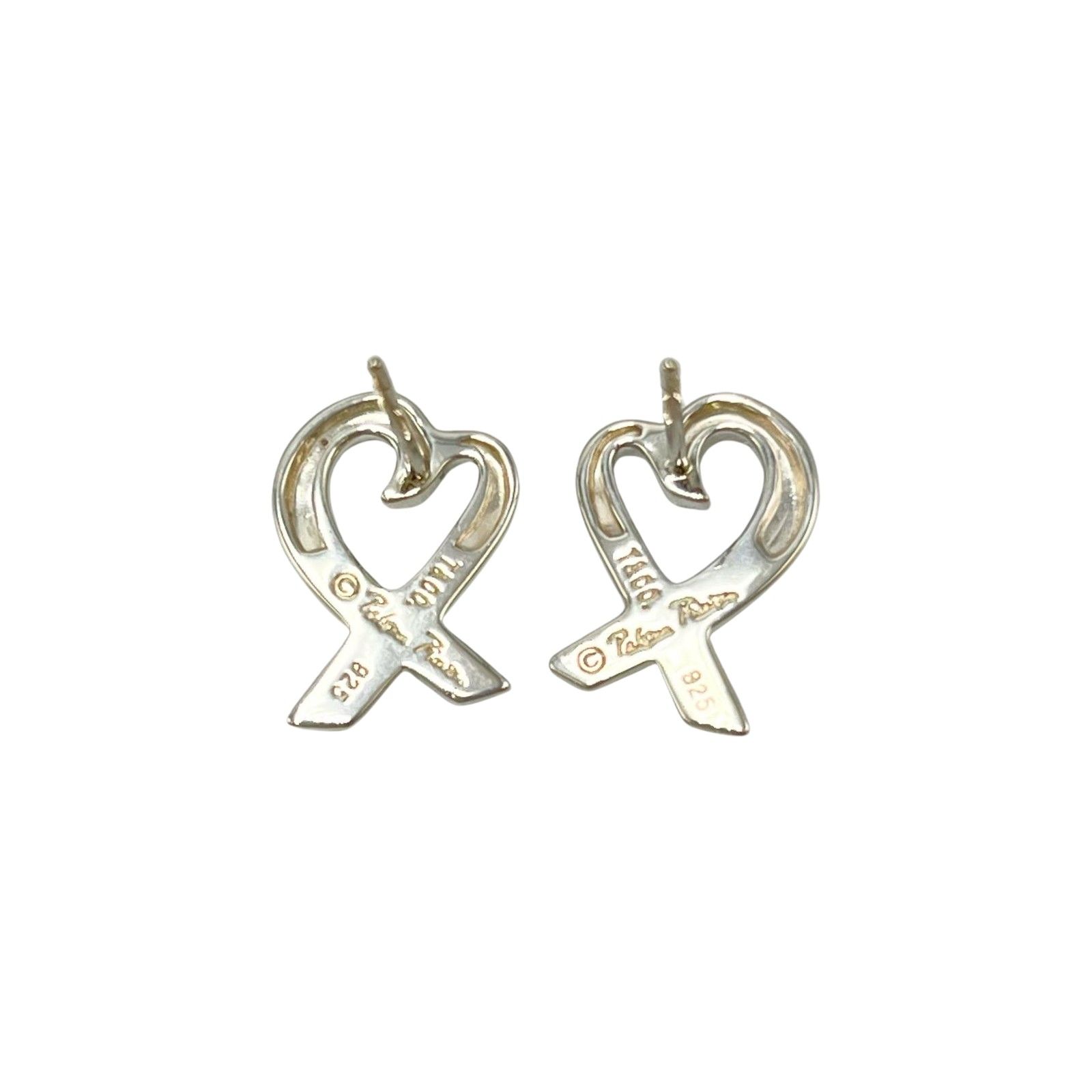 TIFFANY&Co. ティファニー ラビングハート ピアス 925シルバー TIFFANY&Co. TIFFANY＆Co. ティファニー パロマピカソ ラビング