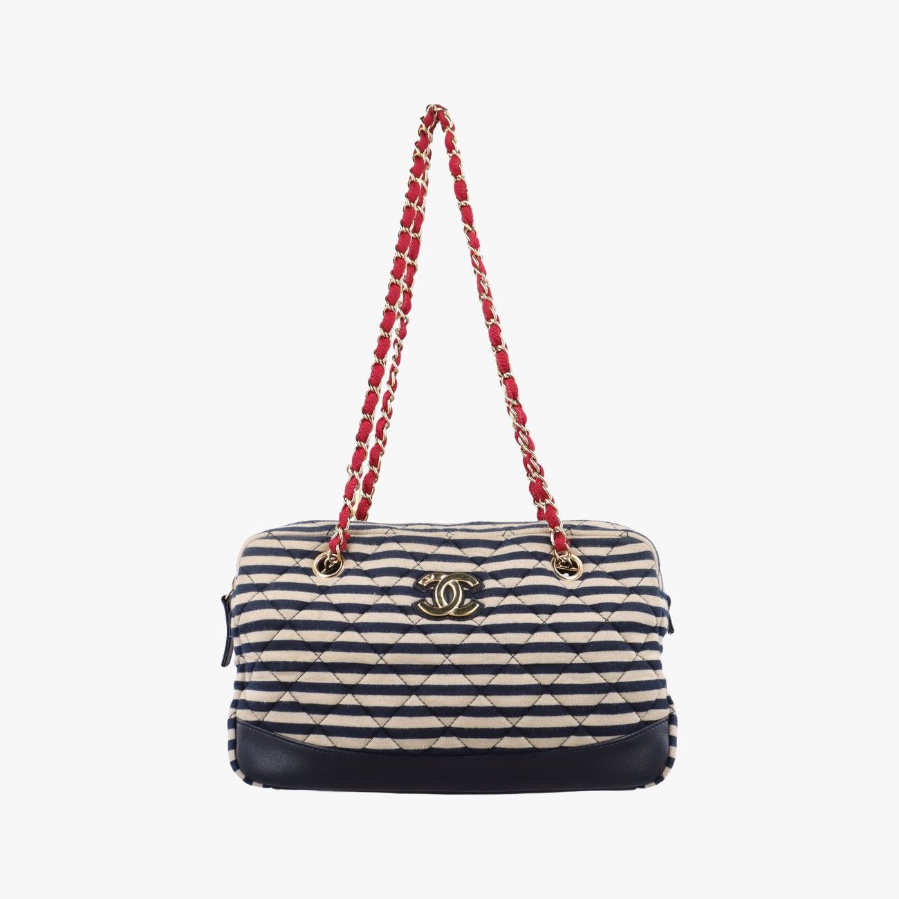 シャネルChanelココセーラーカメラマルチカラーコットン×レザー A9205518998107
