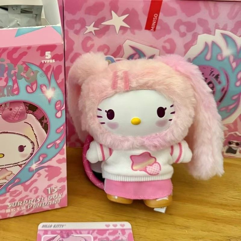 MONISO 正規版 HelloKitty pop star シリーズ ぬいぐるみ