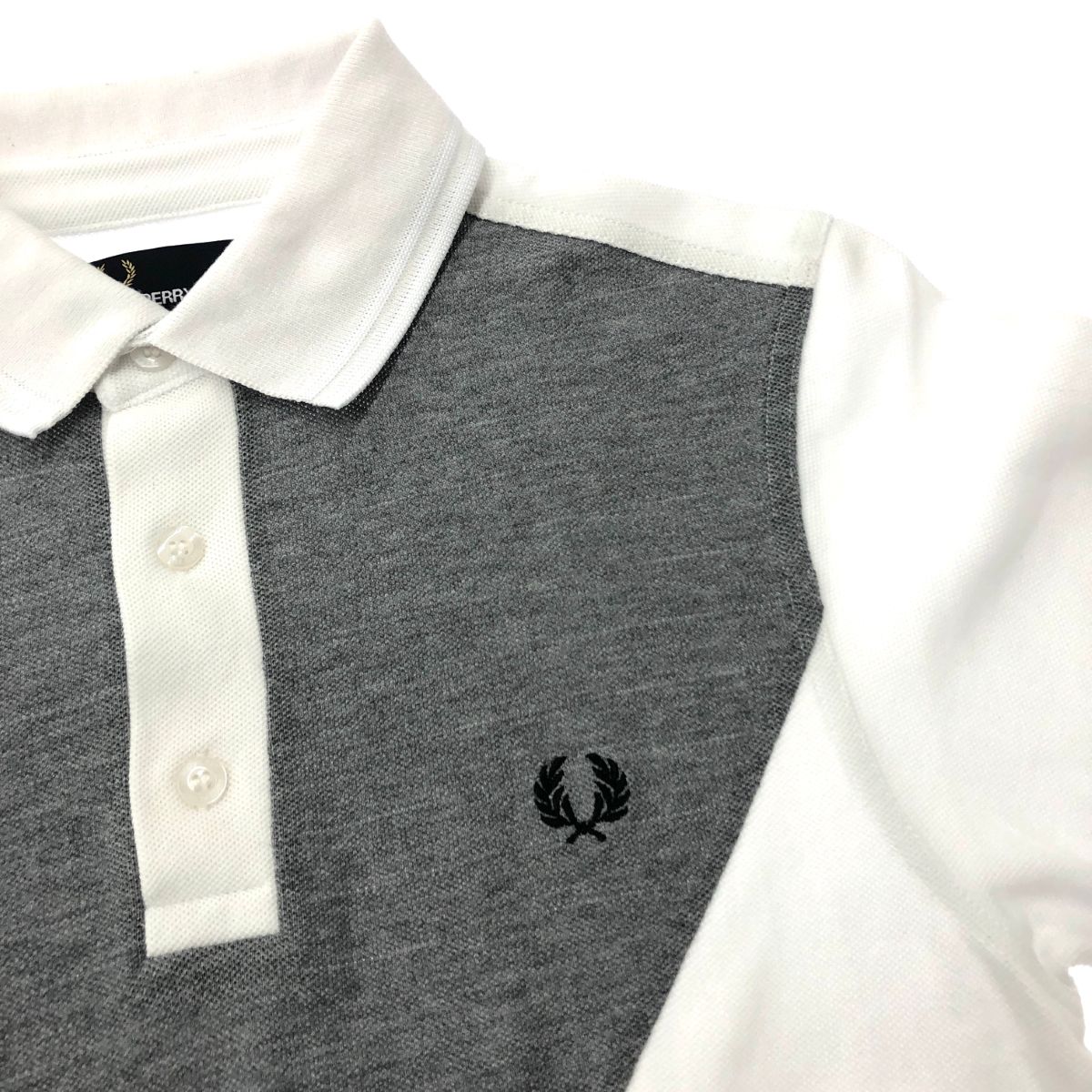 フレッドペリーポロシャツ　xs 新品 FRED PERRY フレッドペリー ポロシャツ サイズ:XS M8339 グレー メンズ