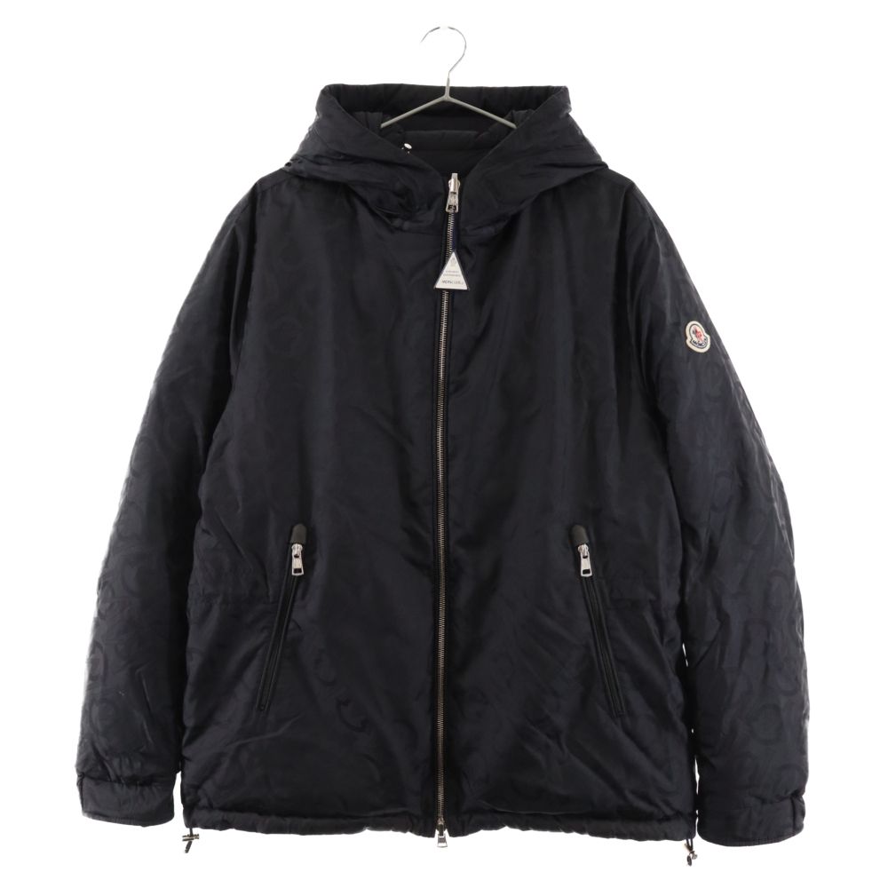 22AW モンクレール サイドラインロゴナイロン ダウン ジャケット