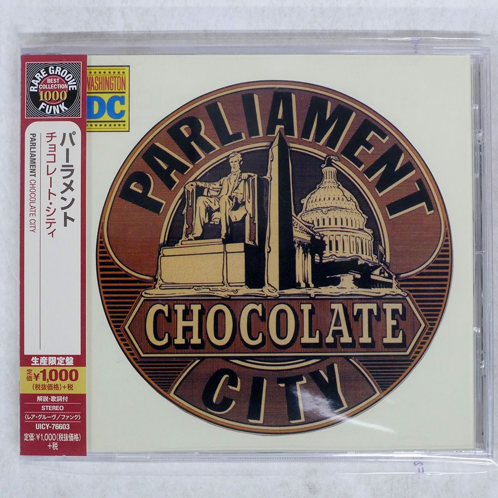 国内盤 PARLIAMENT/CHOCOLATE CITY/MERCURY UICY76603 CD