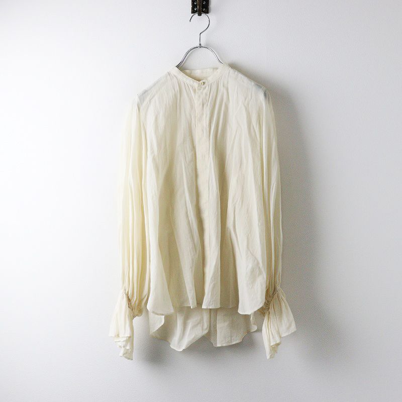 スズキタカユキ ブラウス 美品 22SS スズキタカユキ スリーブ ブラウス