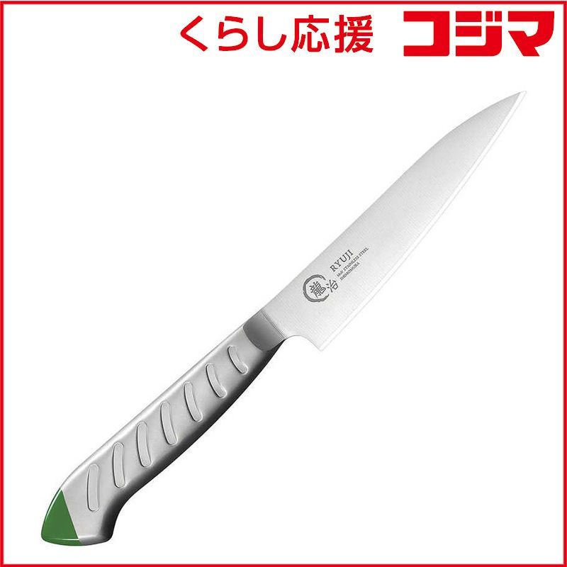 【 新品 未開封 】 カンダ 龍治 ステンカラー ペティ 125mm 緑 RYS-19G 131745 未使用 送料無料