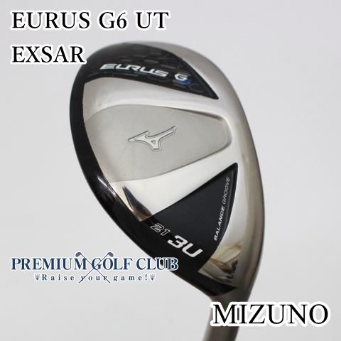 中古 Cランク （フレックスR） ミズノ EURUS G6 5W EXSAR(EURUS G6)FW R 男性用