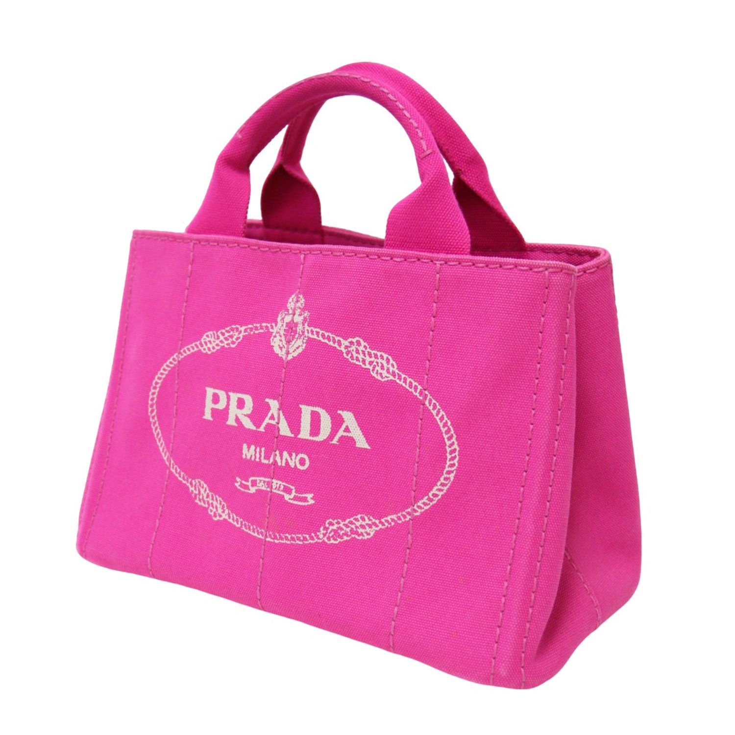 カナパ PRADAバッグ プラダ カナパ ウィッカー カゴバッグ 1BG835