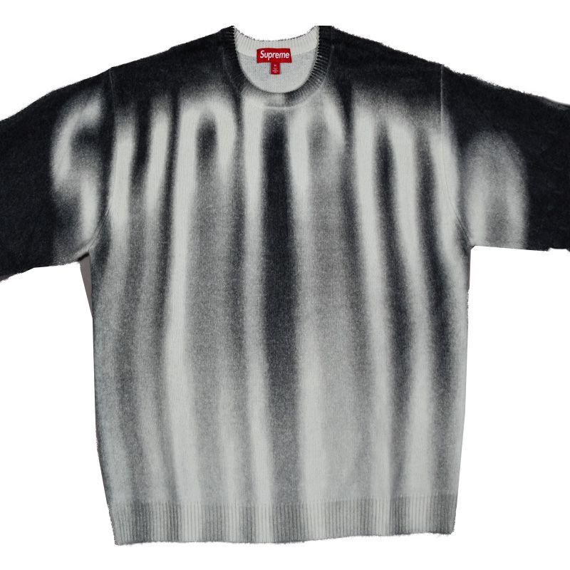 Supreme (シュプリーム) BLURRED LOGO SWEATER (ブラード ロゴ