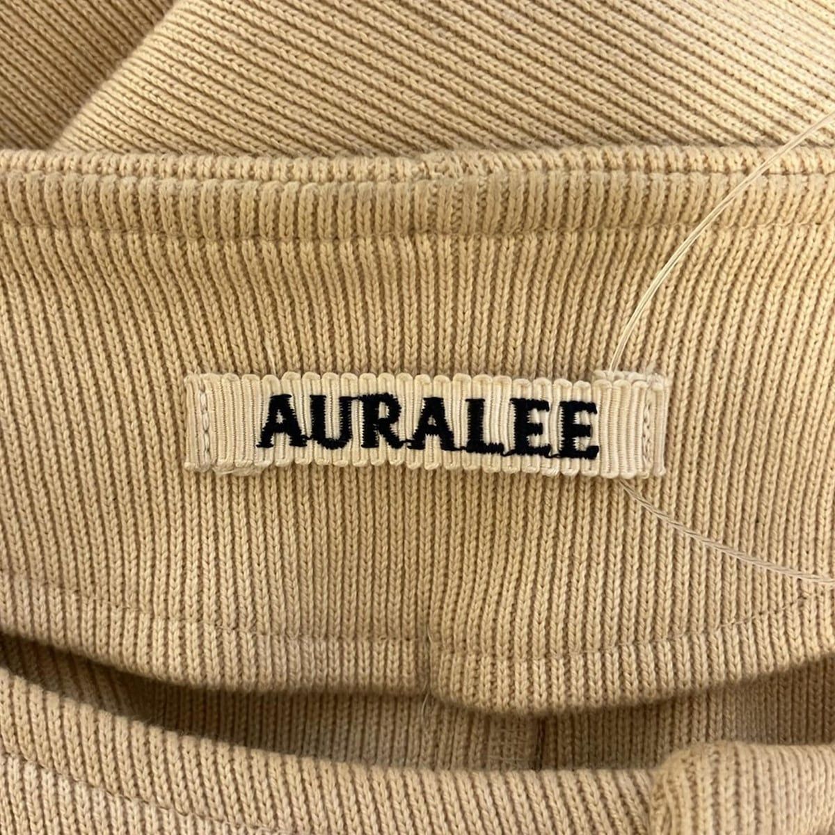 AURALEE ベージュ カーディガン AURALEE/オーラリー】BABY CASHMERE KNIT CARDIGAN(ベビー