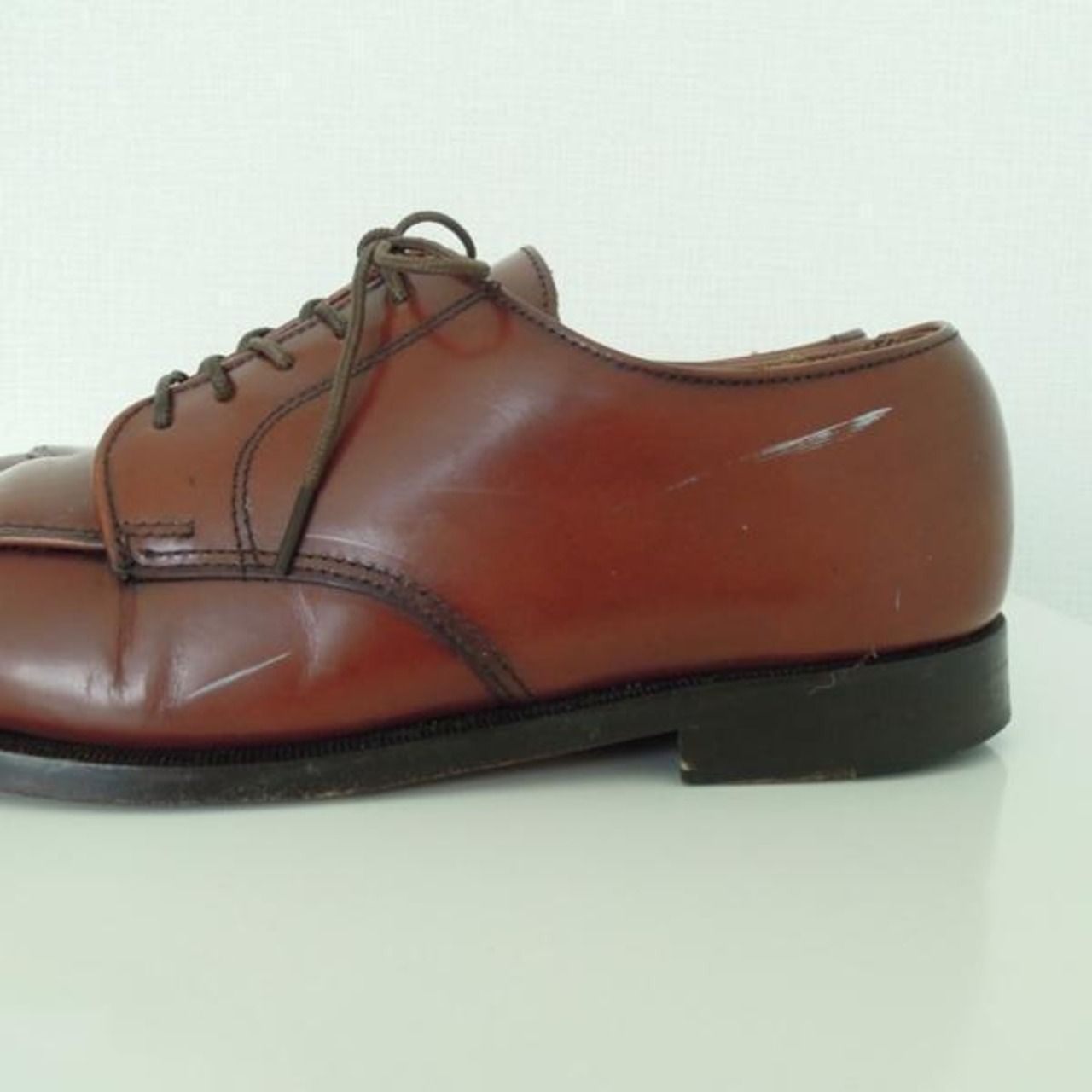 COLE HAAN コールハーン 革靴 USA製  茶色 6 D (k-046)