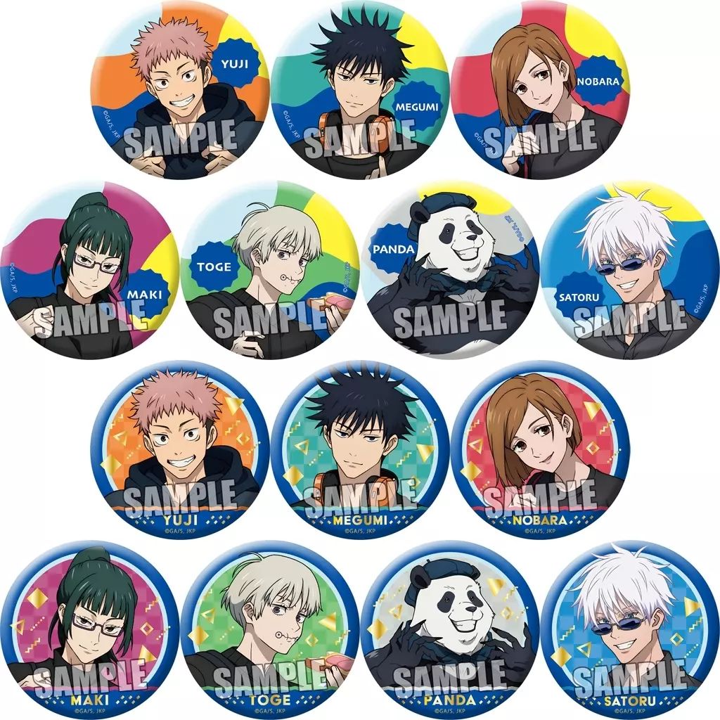 中古】バッジ・ピンズ 全14種セット 「呪術廻戦 -マルイ POP UP SHOP 