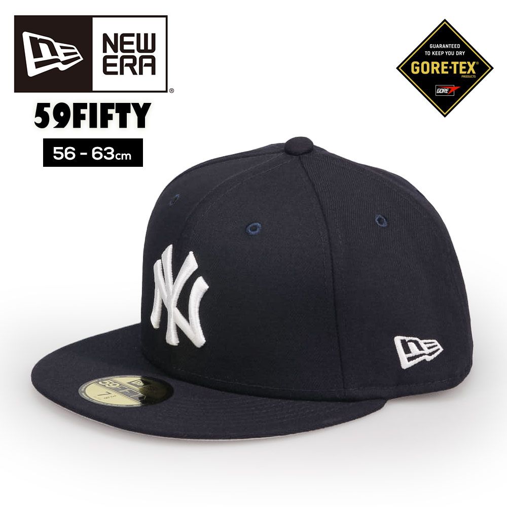 新品】 ニューエラ 帽子 59FIFTY ゴアテックス MLB NY ニューヨーク 